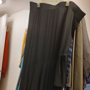 NWOT, Black, Torrid, Asymmetrical Skirt